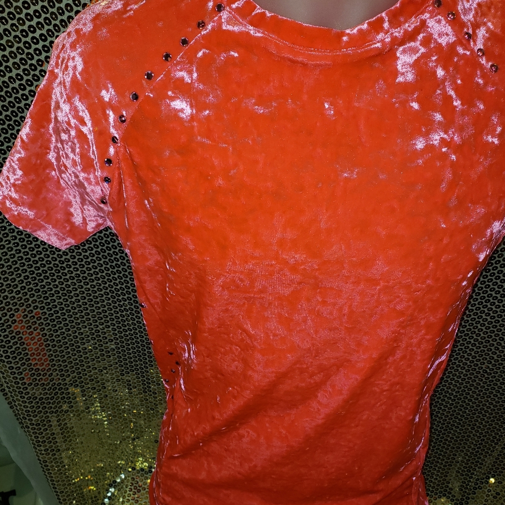 Men's neon pink custom couture club shirt med/lg